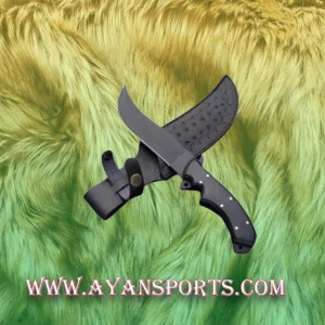 Handmade Black High Carbon Steel Skinner Knife