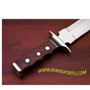 Alternative view of BEAUTIFUL CUSTOM HAND MADE D2 STEEL HUNTING KNIFE