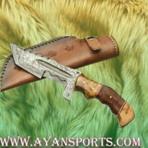 Custom Handmade HUNTING TRACKER Tactical Hunter Blade Survival