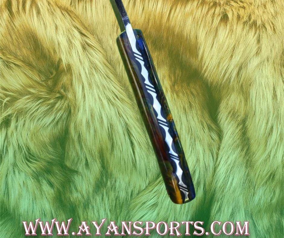 Custom Handmade Damascus Tracker knife With Leather Sheath - Image 3